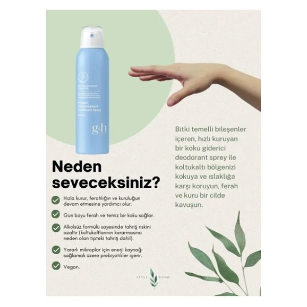 Amway Protect Koku Giderici Deodorant Sprey G&Htm - Görsel 2