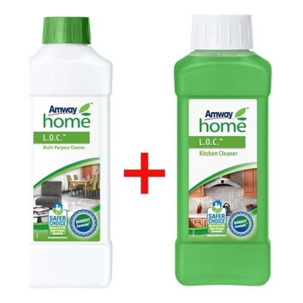 Amway L.O.C 1 Lt Çok Amaçlı + 500 Ml Mutfak Temizleyici - Görsel 3