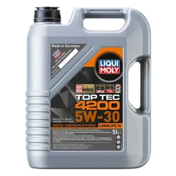 Liqui Moly Top Tec 4200 5w-30 5 Lt Motor Yağı - Görsel 5