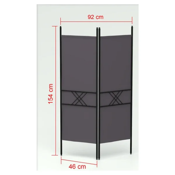 Retodesign Retodesign 2 Kanatlı Paravan 1442 - Görsel 8