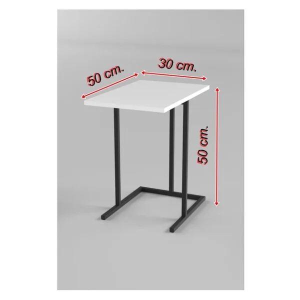 Retodesign Retodesign Zigon Sehpa, Yan Sehpa 3201b - Görsel 4