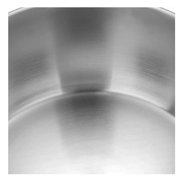 Nehir Silver 24 Cm Derin Tencere - Paslanmaz Çelik Tencere - Görsel 5