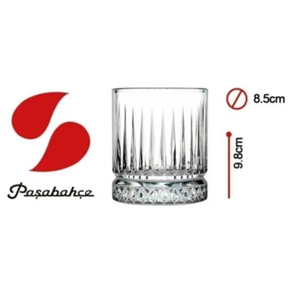Paşabahçe Elysia 520004 355 Cc 6'lı Viski Bardağı - Görsel 7