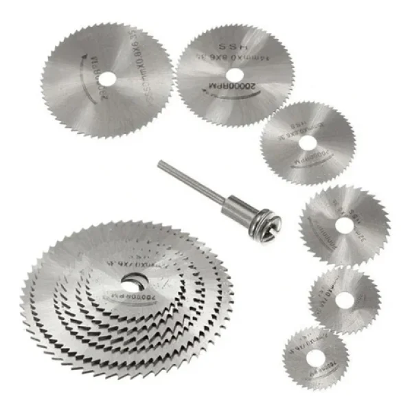 Dremel Matkap Testere Diski 6 Parça Set İnce Kesim Mini Testere - Görsel 7