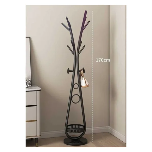 Trendesk Beyaz Elbise Askılığı Raflı Design Konfeksiyon Askısı Ayaklı Askılık 30x170 Cm 7005-Nrm - Görsel 4