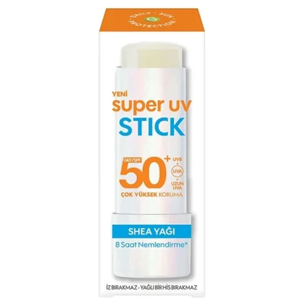 Garnier Ambre Solaire Super Uv 9 Ml 50 Faktör Stick Güneş Kremi - Görsel 3