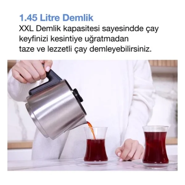 Fakir Chailand Maxi XXL 1650 W Çelik Çay Makinesi - Görsel 7