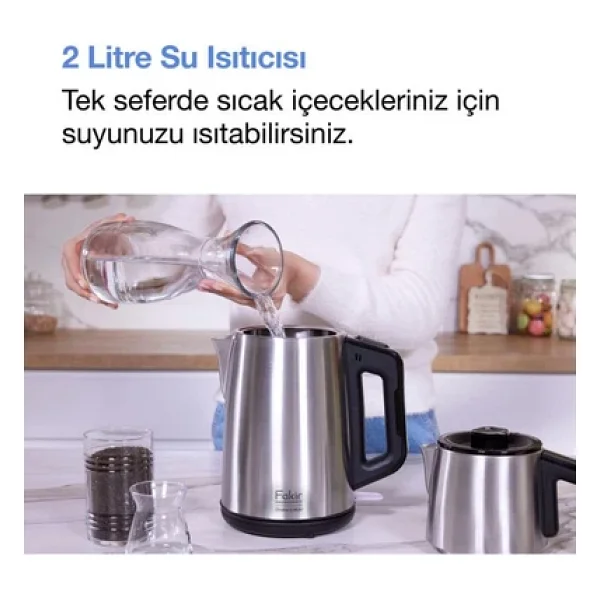 Fakir Chailand Maxi XXL 1650 W Çelik Çay Makinesi - Görsel 8