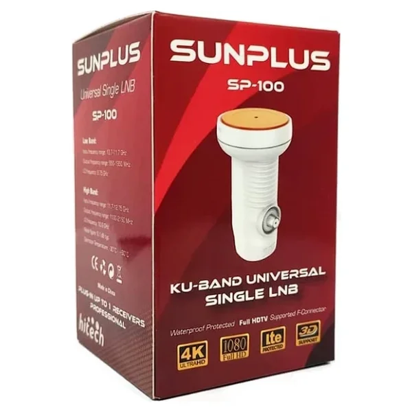 Sunplus Sp-100 Lnb Tekli 0.1db 3d 4K - Görsel 2
