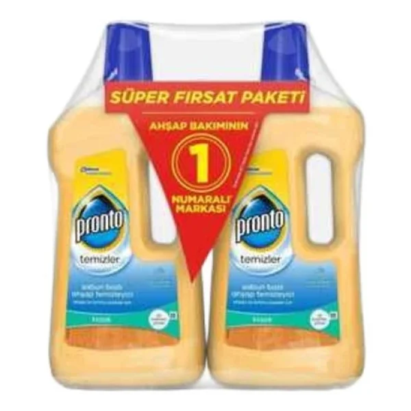 Pronto 750 Ml 2'li Ahşap Temizleyici - Görsel 2