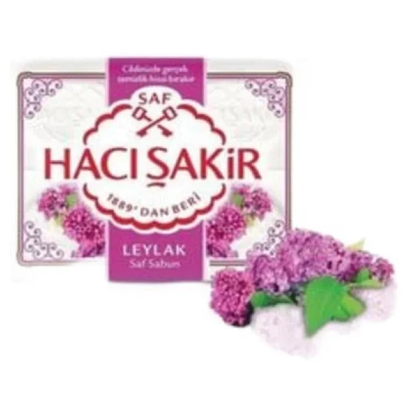 Hacı Şakir Saf Leylak 4x150 Gr Sabun - Görsel 4
