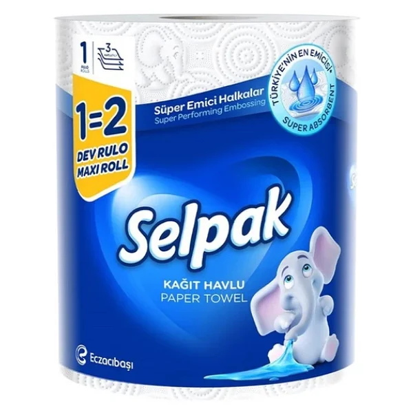 Selpak Tekli Dev Kağıt Havlu - Görsel 2