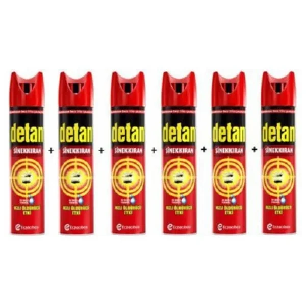Detan Sinekkıran 275 Ml 12'li - Görsel 4