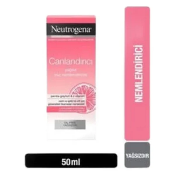 Neutrogena Canlandırıcı Pembe Greyfurt Yağsız Nemlendirici Krem 50 Ml - Görsel 4