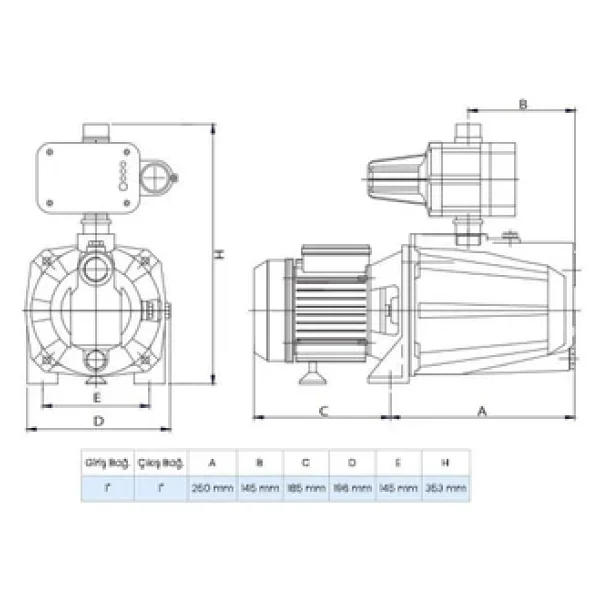 Wilo Control Spg 3-45 Akış Kontrollü Hidrofor - Görsel 4
