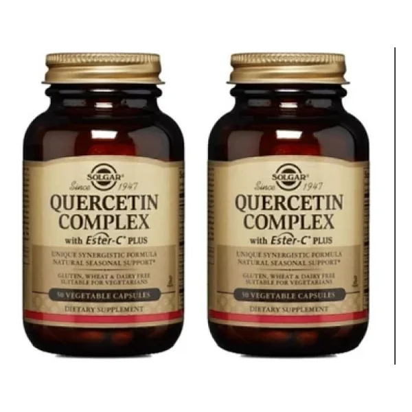 Solgar Quercetin Complex 50 Kapsül 2'li - Görsel 3