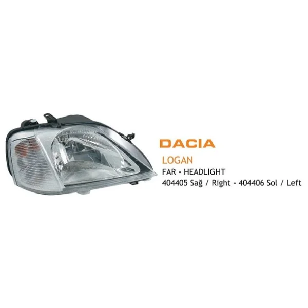 Far Dacıa Logan Sağ 2003-2008