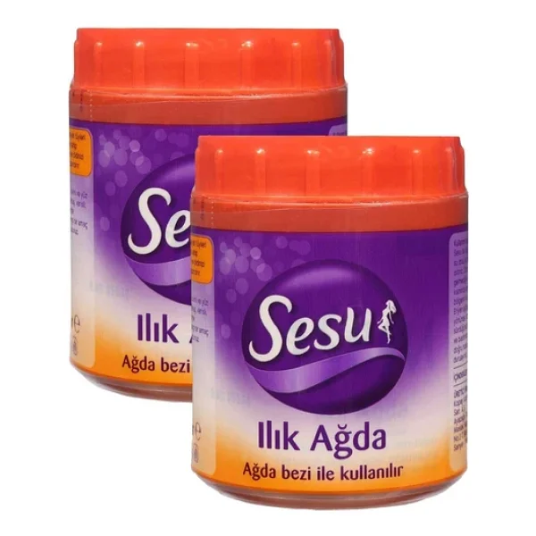 Sesu Turuncu 250 Gr 2 Adet Ilık Ağda - Görsel 7