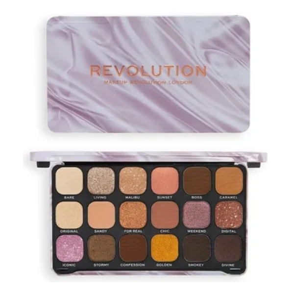 Revolution Forever Flawless Nude Silk Far Paleti - Görsel 6