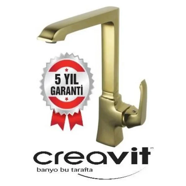 Creavit Avangart Ag8500g Altın Mutfak Bataryası - Görsel 6