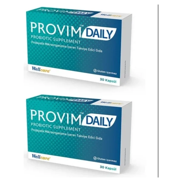 Wellcare Provim Daily Probiyotik 30 Kapsül 2'li - Görsel 4