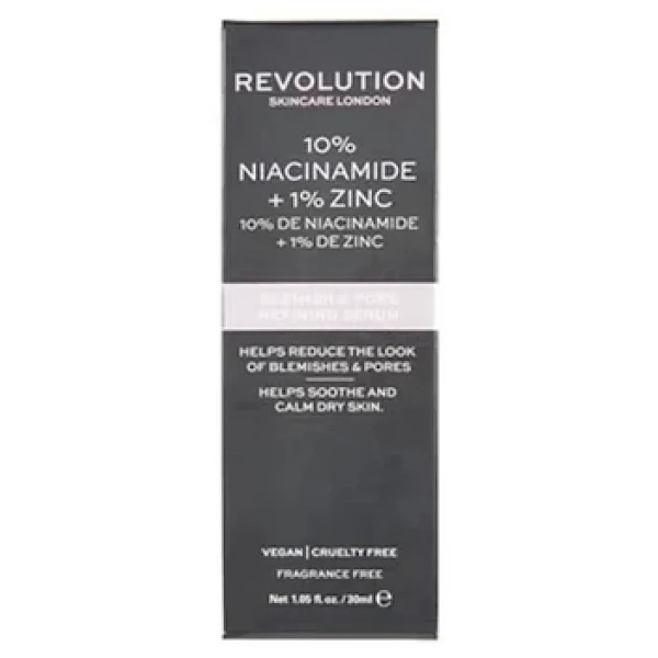 Revolution Niacinamide %10 + %1 Zinc Leke Ve Gözenek Arındırıcı Yüz Serumu 30 Ml - Görsel 7