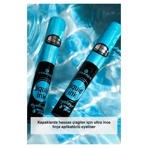 Essence Ink Waterproof Likit Eyeliner - Görsel 3
