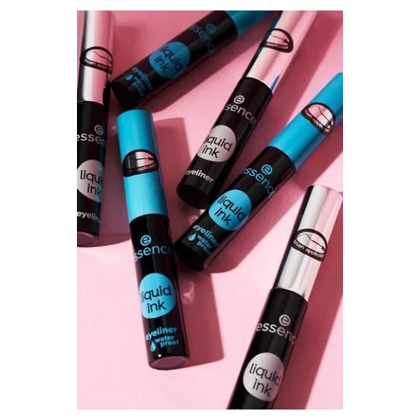 Essence Ink Waterproof Likit Eyeliner - Görsel 5