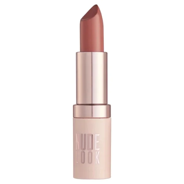 Golden Rose Nude Look Perfect Matte Lipstick 02 Peachy Nude Ruj - Görsel 9