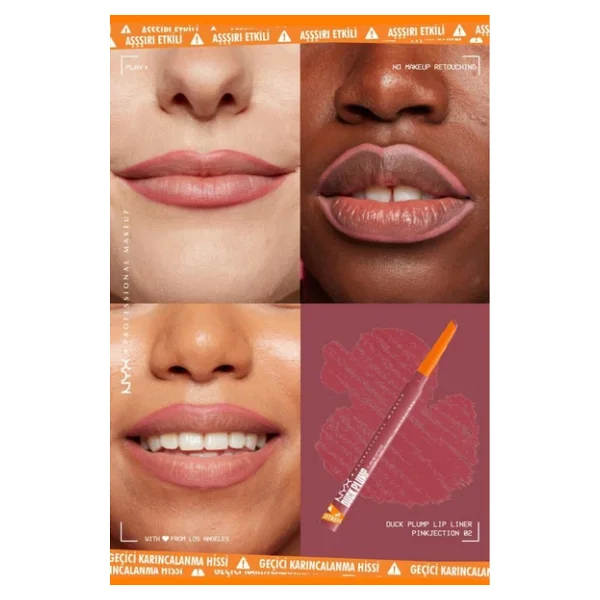 Nyx Professional Makeup Duck Plump Dolgun Görünüm Veren Dudak Kalemi - Görsel 4
