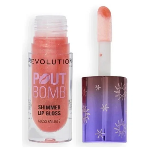 Revolution Sunset Shimmer Bomb Orange Dudak Parlatıcısı - Görsel 4