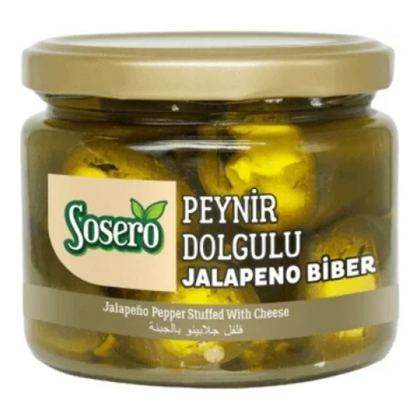 Sosero Peynir Dolgulu Jalapeno Biber 300 G - Görsel 3