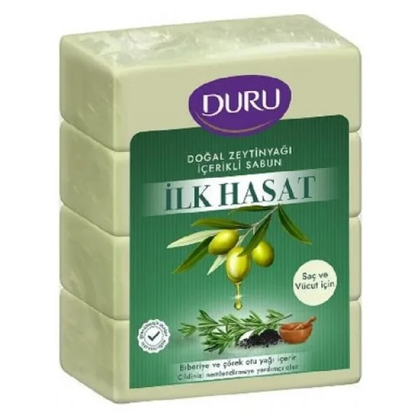 Duru İlk Hasat Zeytinyağlı 4x150 Gr Sabun - Görsel 3