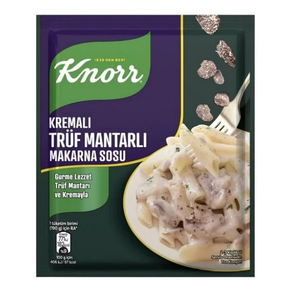 Knorr Kremalı Trüf Mantarlı Makarna Sosu 52 Gr - Görsel 3