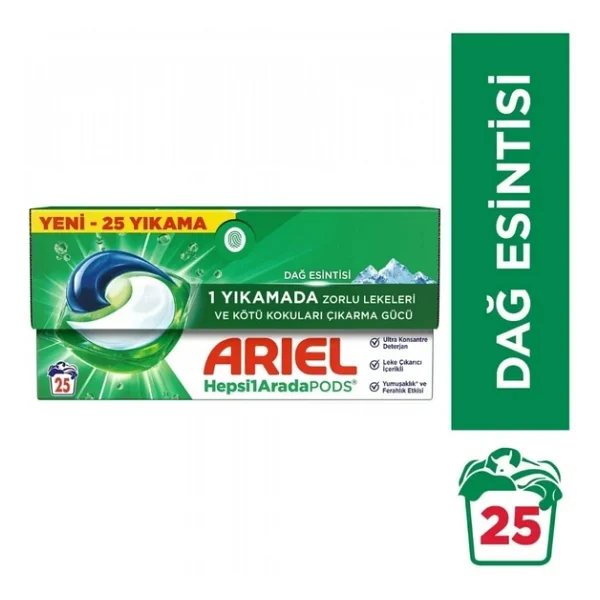Ariel Pods Kapsül Çamaşır Deterjanı 25'li - Görsel 3