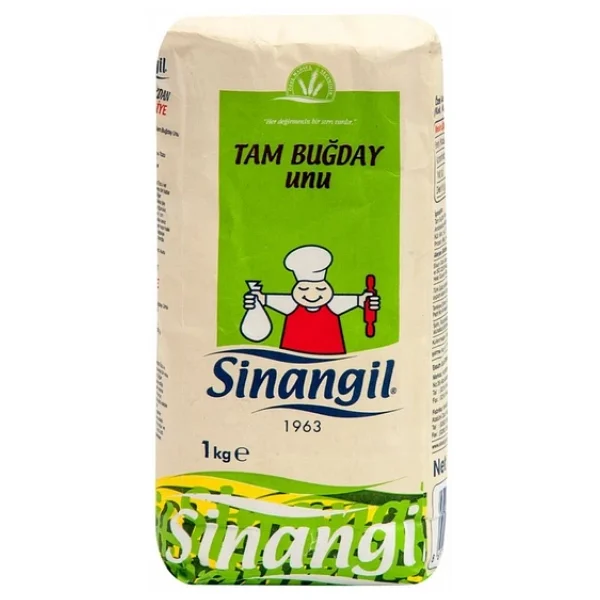 Sinangil 1 Kg Tam Buğday Unu - Görsel 3