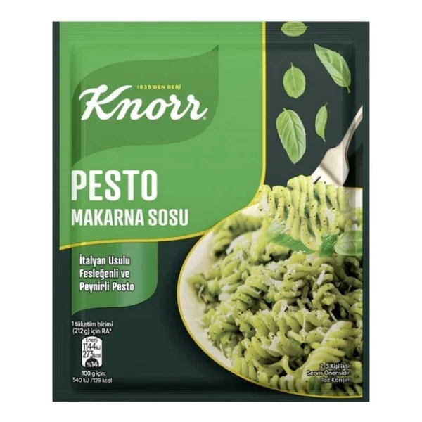 Knorr Pesto Makarna Sosu 50 Gr - Görsel 3