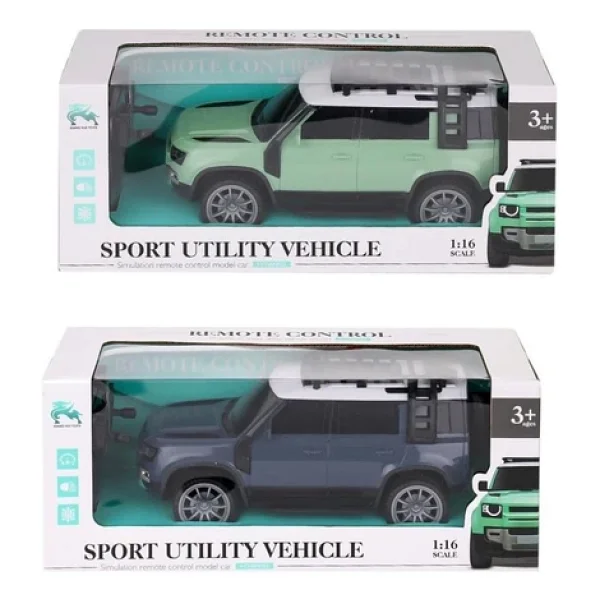 Limon Oyuncak Şarjlı Kumandalı Jeep Araba 8601a - Yeşil - Görsel 7