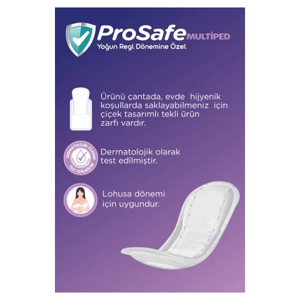 Prosafe Büyük Boy L 10'lu 2 Adet Lohusa Pedi - Görsel 7