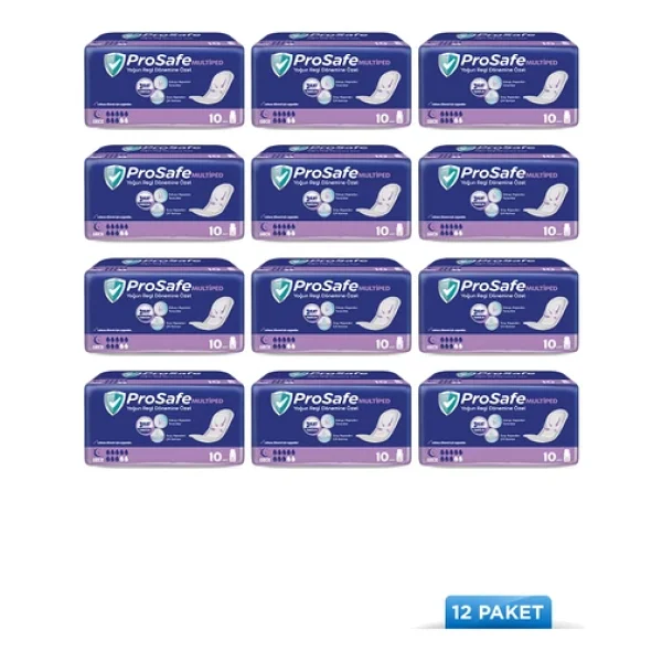 Prosafe Multiped Gece 8 Damla 10'lu 12 Adet Mesane Pedi - Görsel 2