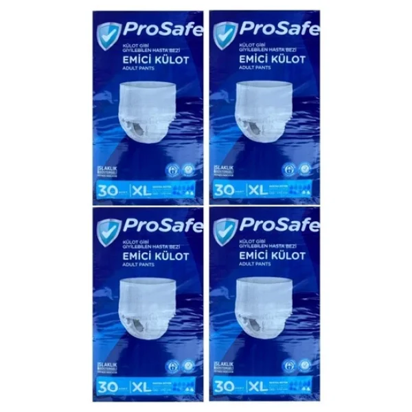 Prosafe Emici Külot Ekstra Büyük Boy XL 30'lu 4 Adet Hasta Bezi - Görsel 5