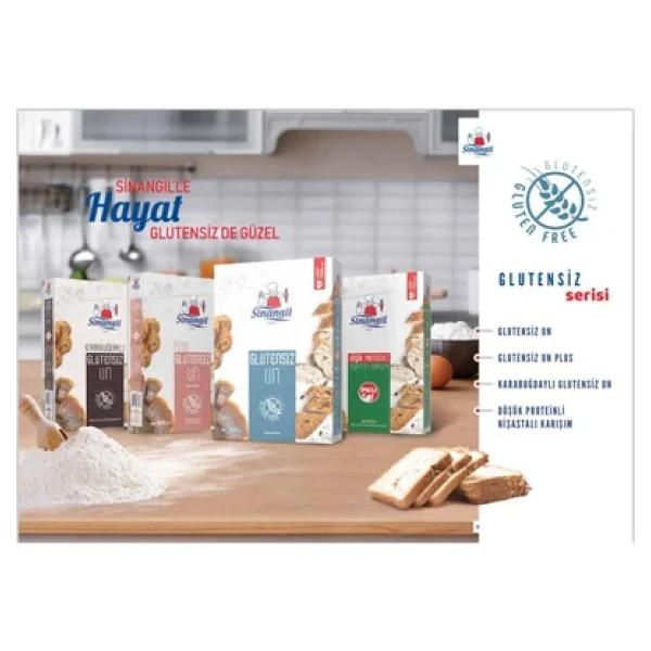 Sinangil 1 Kg Glutensiz Un - Görsel 2