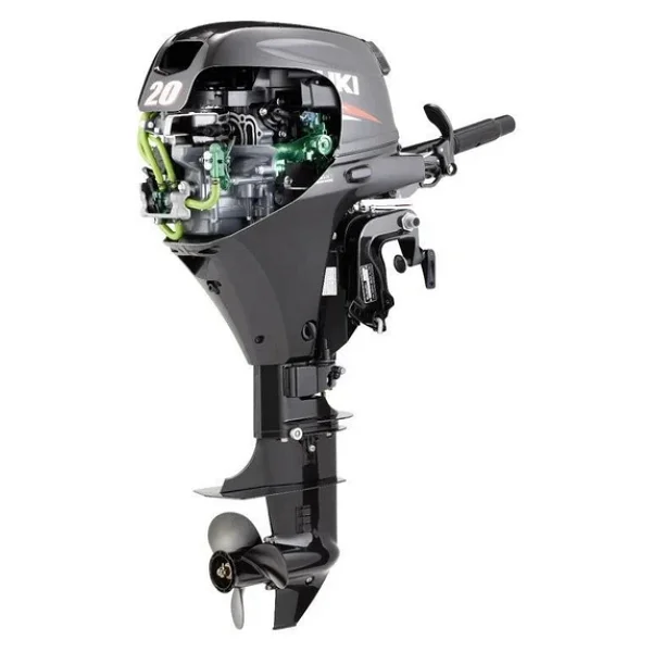 Suzuki Df 20 Ats Hp Kısa Şaft Marşlı&Remote Kontrol 4 Zamanlı Deniz Motoru - Görsel 3
