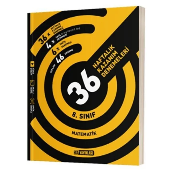 Hız Yayınları 8. Sınıf Lgs Matematik 36 Haftalık Kazanım Denemeleri - Görsel 7
