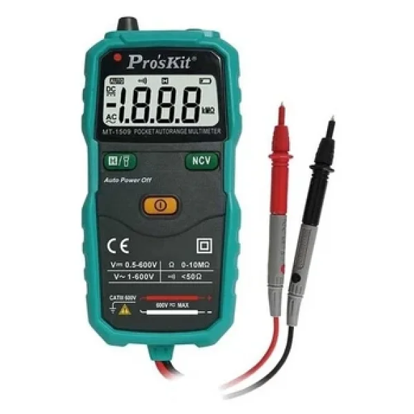 Proskit MT-1509 Cep Tipi Autorange Dijital Multimetre - Görsel 4