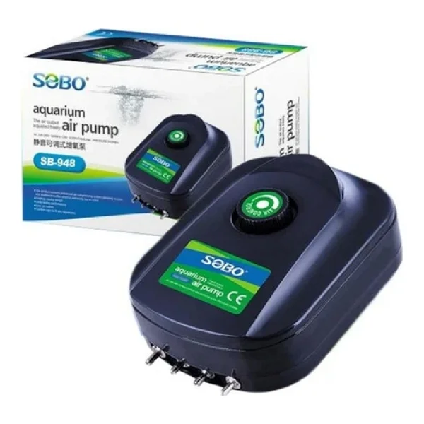 Sobo Sb-948 8 W 4x3 Lt/Dak Akvaryum Hava Motoru - Görsel 3