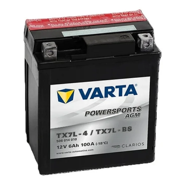Varta Powersports Agm Ytx7l-Bs 12 V 6 Ah Motosiklet Aküsü - Görsel 3