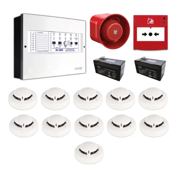 Mavigard Maxlogic 11 Li Konvansiyonel Yangın Alarm Seti - Görsel 3