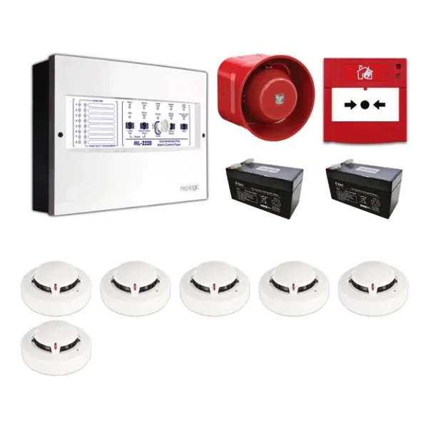 Mavigard Maxlogic 6 Lı Konvansiyonel Yangın Alarm Seti - Görsel 4