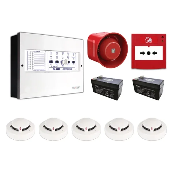 Mavigard Maxlogic 5 Li Konvansiyonel Yangın Alarm Seti - Görsel 6